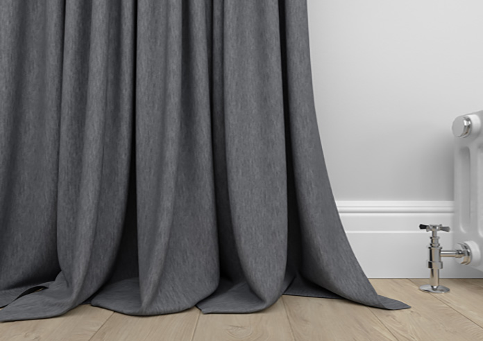 Genoa Faux Silk (Blackout), Night Shimmer - Made to Measure Curtains - Image 6